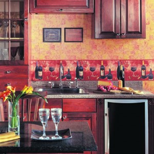 Kitchen Design Wallpaper on Border Ideas For A Personalized Kitchen   Interior Decorating Tips