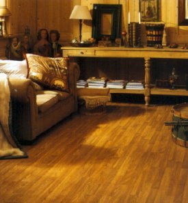 Laminated floor