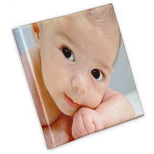Baby's photo on canvas
