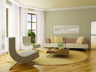 Feng shui styled living